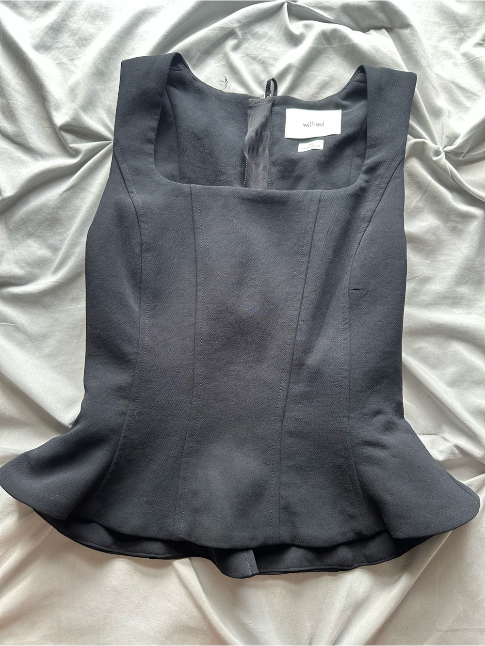 Wilfred Rhodora Bustier - Crepette Black